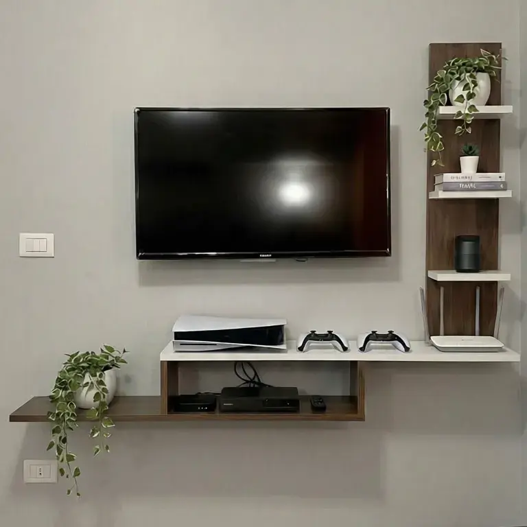 صورة أمامية واسعة Meuble tv - الصورة 1